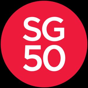 싱가포르 50주년 기념 로고