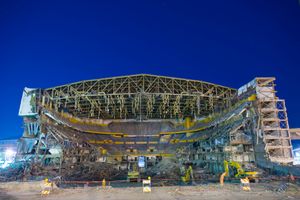 2009년 4월에 철거된 경기장