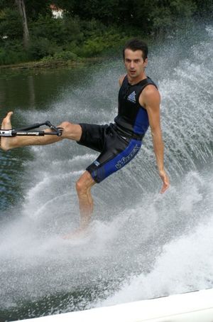 맨발 스키 선수