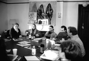 시카고 시머 칼리지(Shimer College)에서의 토론 수업 (1998~2006년경)