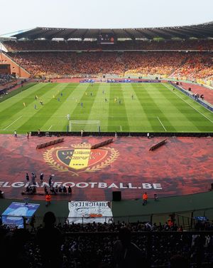 2019년 메헬렌과 겐트의 결승전 사진.