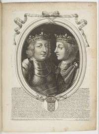 루도비쿠스 3세(좌)와 카를로마누스 2세(우) 형제, 1690년작
