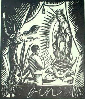 프란시스코 디아스 데 레온의 Retablo final, 1928