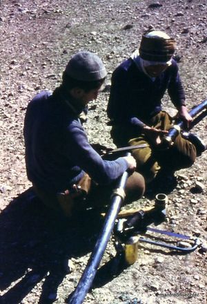 1961년 건설 현장