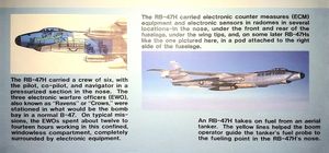 국립 미국 공군 박물관 (NMUSAF) RB-47H 마커, 승무원 스테이션 표시