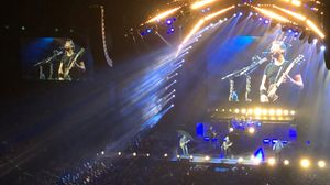 2019년 2월 호주 시드니에서 공연하는 니켈백