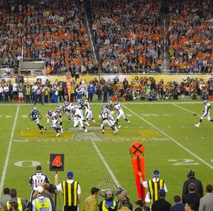 슈퍼볼 50의 마지막 펀트