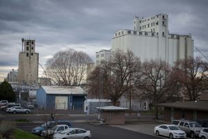 펜들턴의 곡물 엘리베이터