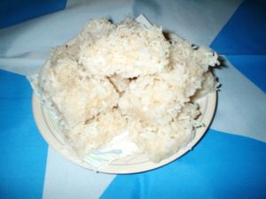 Gashaato, 코코넛 기반 과자