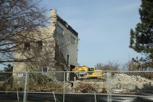 2020년 11월, 철거가 거의 완료됨