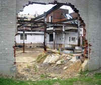 과거 Uline Ice Company 공장 내부