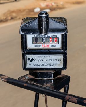 인도 자가용 미터기