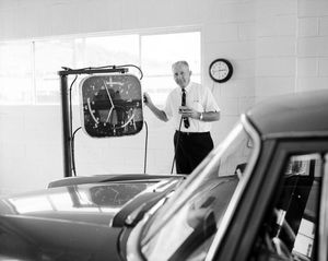 1960년대 시애틀에서 택시미터 검사