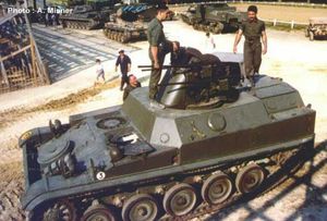 AMX 13 12.7mm 기관총 장착 대공포형