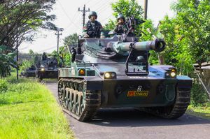 인도네시아 육군의 AMX-13/105 레트로핏