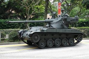 싱가포르 육군의 AMX-13/SM-1 (싱가포르 현대화 1)