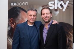 플로리안 갈렌베르거(우)와 미카엘 니크비스트. 2016년, 빈에서의 본작의 시사회에서