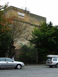 BBC 스코틀랜드의 전 글래스고 퀸 마가렛 드라이브 본사