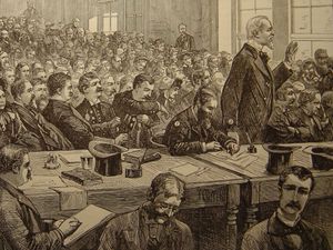 기토 재판, 1881년 프랑스 신문 L'Illustration에 묘사됨