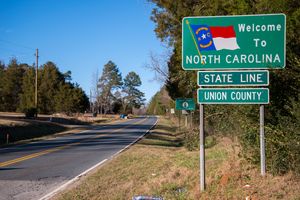 노스캐롤라이나주 200번 국도로 유니언군 진입