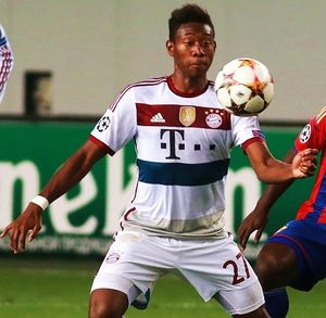 2014년 바이에른 뮌헨에서 활약하는 알라바