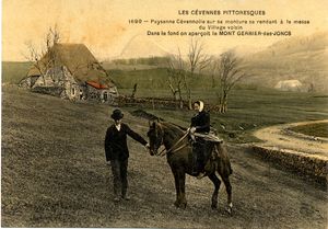 20세기 초 촬영된 세벤 아르데쇼와 남녀