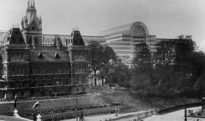 제국 축제 (1911), 캐나다 국회의사당 모형