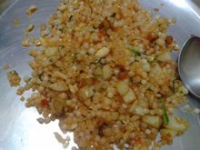 사부다나 키치리(Sabudana khichri)는 시브라트리 또는 나브라트리 단식 기간 동안 인기 있는 음식이다.