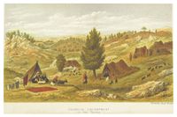 토로스 산맥의 외르크 야영지 (19세기)