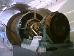 보잉 사 박물관에 전시된 프랫 & 휘트니 PW4000번대 엔진