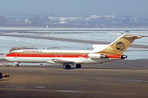 1978년 시카고 오헤어 국제공항에서의 보잉 727-224