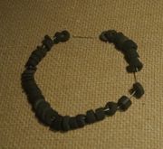 Stone Ornaments. Neolithic Age. Unearthed at Lianhuachi Site, Qing'an.