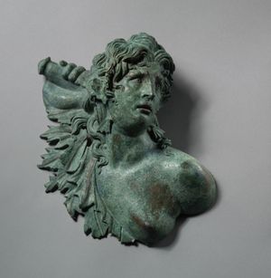 트리톤 청동 부조, 그리스, 기원전 2세기, 클리블랜드 미술관