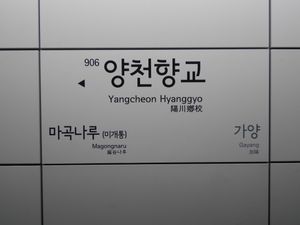 역명판