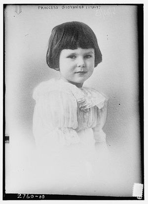 어린 시절의 사보이아의 조반나 공주