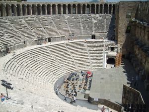 아스펜도스의 고대 원형 극장