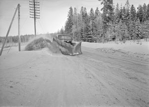 핀란드의 제설차 (1960)