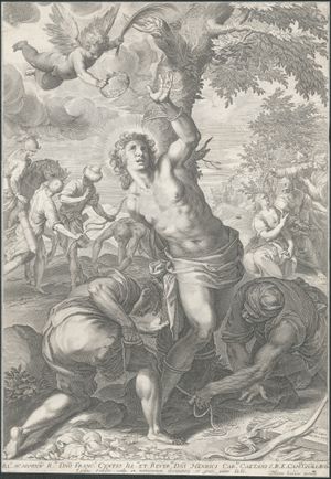 성 세바스티아누스 판화, 16세기