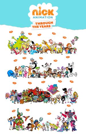 2022년에 게시된 니켈로디언 애니메이션 스튜디오의 작품 공식 타임라인.