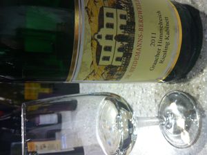 모젤 지역의 카비네트(Kabinett)급 독일 리슬링 와인