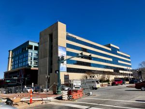 애슈빌 시내에 있는 메릴린치 빌딩, I.M. 페이가 설계함