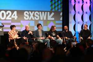 2024년 사우스 바이 사우스웨스트에서 열린 25주년 기념 재회 패널의 출연진들