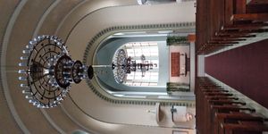 헬싱키 칼리오 교회의 내부.