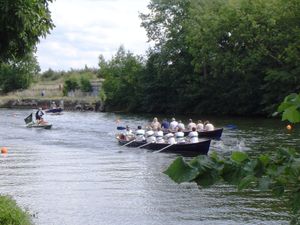 선버리 아마추어 레가타의 커터 경주