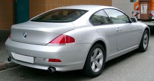 BMW 6 시리즈(전기형) 후측면