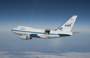 미국 항공우주국(NASA) 적외선 천문학 연구를 위한 성층권 관측소(SOFIA)로 사용된 747SP