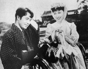 나미시마 스스무와 타카치호 히즈루 (1955년, 『스가타 산시로 제1부』)