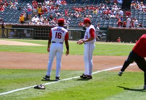 개릿 앤더슨(왼쪽)과 트로이 글로스, 2002년