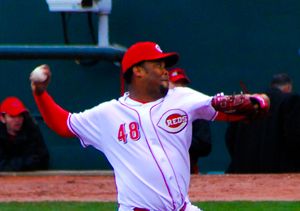 2009년 신시내티 레즈에서의 코데로 모습