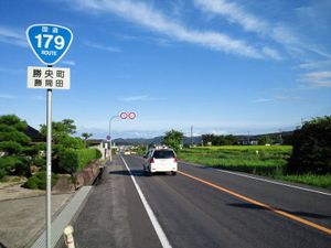 쇼오정 가쓰마다 부근 (2013년 9월)